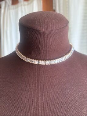 Gold Plated Tennis Choker